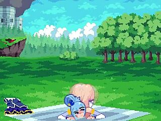 pixel art hentai with anal and futa funk beats, so hot! 🔥