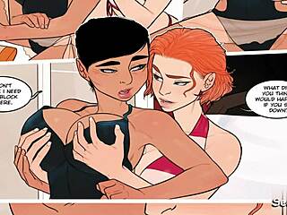 the mess part 2 - submissive maid gets disciplined on balcony by her boss