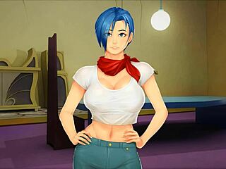 Chichi gives titjob in Dragon Ball adventure part 35