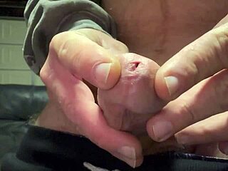 Stroking My Monster Cock So Hard!