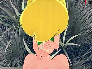 did tinker bell just grow up for a wild outdoor bang while fairies watch?