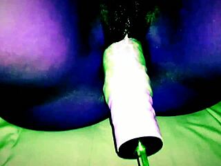 Intense orgasm on dildo feels amazing