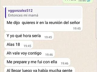 mi novia me cuenta su historia cuando lo dejamos con su sexy latina amiga