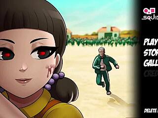 Damn, fuckin’ this giant Korean doll from Squid Game is so hot, can’t even... wow!