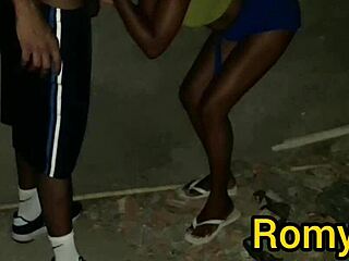 Young Girl Gives Blowjob in Abandoned Favela House