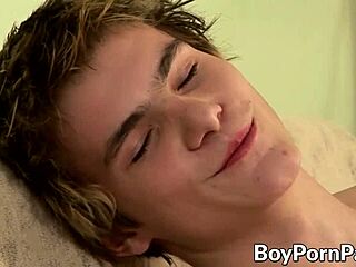 adorable gay couple enjoys intimate moments on couch