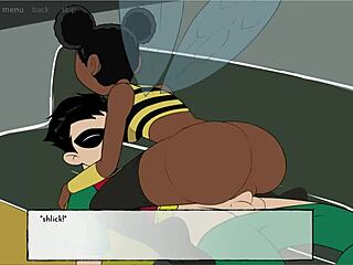 18Titans Episode 45: Blackfire gets intense assfucking and anal loving!