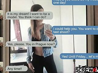 Czech Beauty Craves Monster Cock For Facial Cumshot