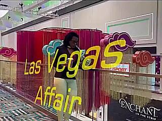 Raven Swallowz's Las Vegas Affair: Interracial Cumshot, Blowjob, and Facial Tease