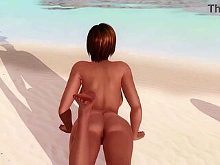 lisa poses nude on the beach