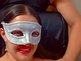 Halloween in the office, my boss grabs my tits and leaves me hot 😏