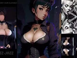 I gently request you to remove your clothes in this anime scene.