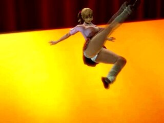 Honey studio's sexy dance mix from the front view