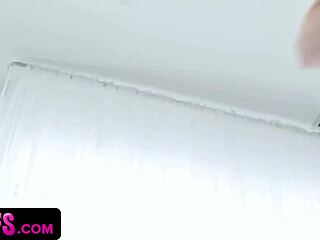 Horny bffs babysitters enjoy hard cock together