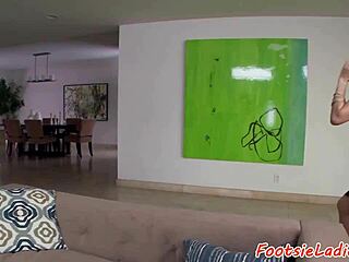 Footfetish Asian Babe Gets Doggy Fucked