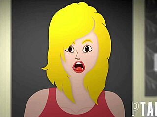 Public elevator action with Seth Gamble and Liz Jordan, what's happening here?