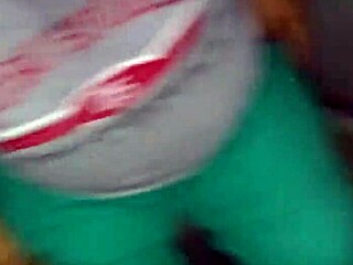 Sucking that big cock outdoors until he cums all over.