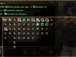 karryns prison rpg hentai game ep 6 the chief wanks two horny guards in prison