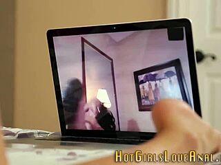 Lesbian Milf Toys Her Asshole in High Definition Webcam!