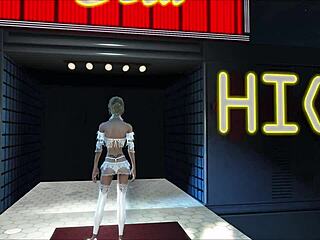 Fallout 4 Fashion Big Boobs Sky Anime Blonde Teen 18+ Tits Sexy