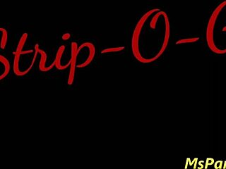 Strip-o-gram brings fun to parties. 😄
