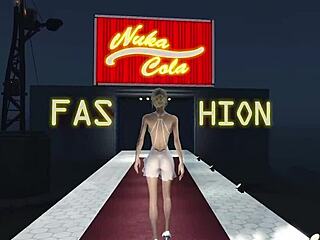 Fallout 4 Fashion Big Boobs Sky Anime Blonde Teen 18+ Tits Sexy