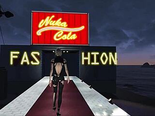 Fallout 4 Fashion Big Boobs Sky Anime Blonde Teen 18+ Tits Sexy