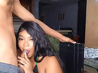 Stepsister's Huge Ass And Tits Tease Monster Cock