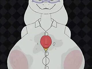 Teacher Toriel from Deltarune gets wild with a monster cock in sexy titty fuck game