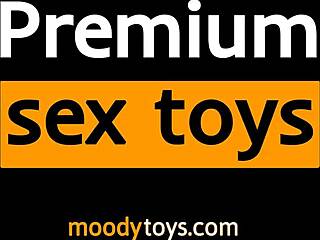 Y masturbates with huge dildo intensely