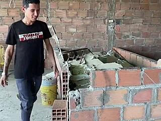 First Time Pounding My Boss's Huge Pussy and Finishing Inside Her