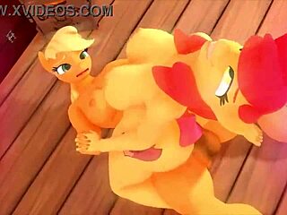 Anime crossdressing pony pmv show with futanari elements