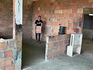 First Time Pounding My Boss's Huge Pussy and Finishing Inside Her