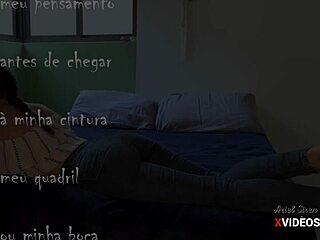 Gemi gostoso até ele gozar no meu cuzinho anal amador