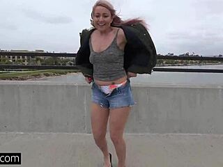 Teen Valerie White Gives Roadhead And Fucks In Backseat