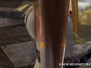 Anime girls d or alive 5 ultimate sexy ecchi kasumi halloween costume nude