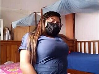 Sexy Nurse With Big Ass Feels Aroused Thinking Patients Want To Fuck Her Orally In Hospital