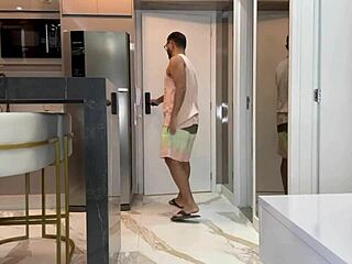 Marcos Goiano Bends Over for Monster Cock Anal Fuck!