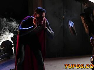 Batman fucks wonder woman and superman