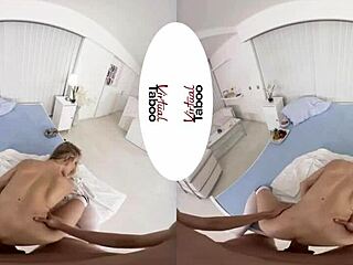 virtual taboo pov with shaved pussy blowjob