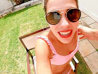 AprilBigAss Explodes with Creampie Anal and ATM Gag