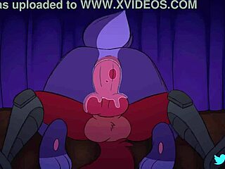 foxy and bonnie fuck with a monster cock hard