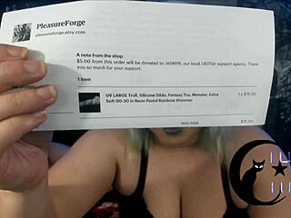 Check out this big dildo unboxing.