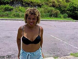 I don't know if it's heat or horniness, but I got out of the car to touch myself in public