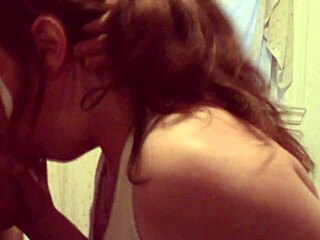 teen gives awesome blowjob deepthroat and swallows cum eagerly