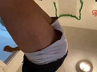 Anna Maria's Big Tits And Ass In Booty Shorts