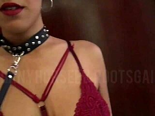 DESTROYED by HORNYHORSE in LATEX SKIRT