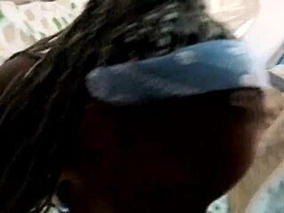 Ebony Queen Deepthroats Monster Cock