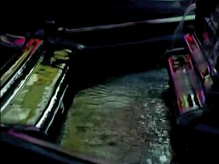 Vintage british threesome in dark london shadows of swinging sixties