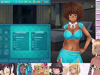 Wow, Vtuber LewdNeko's exciting double date in HuniePop 2!